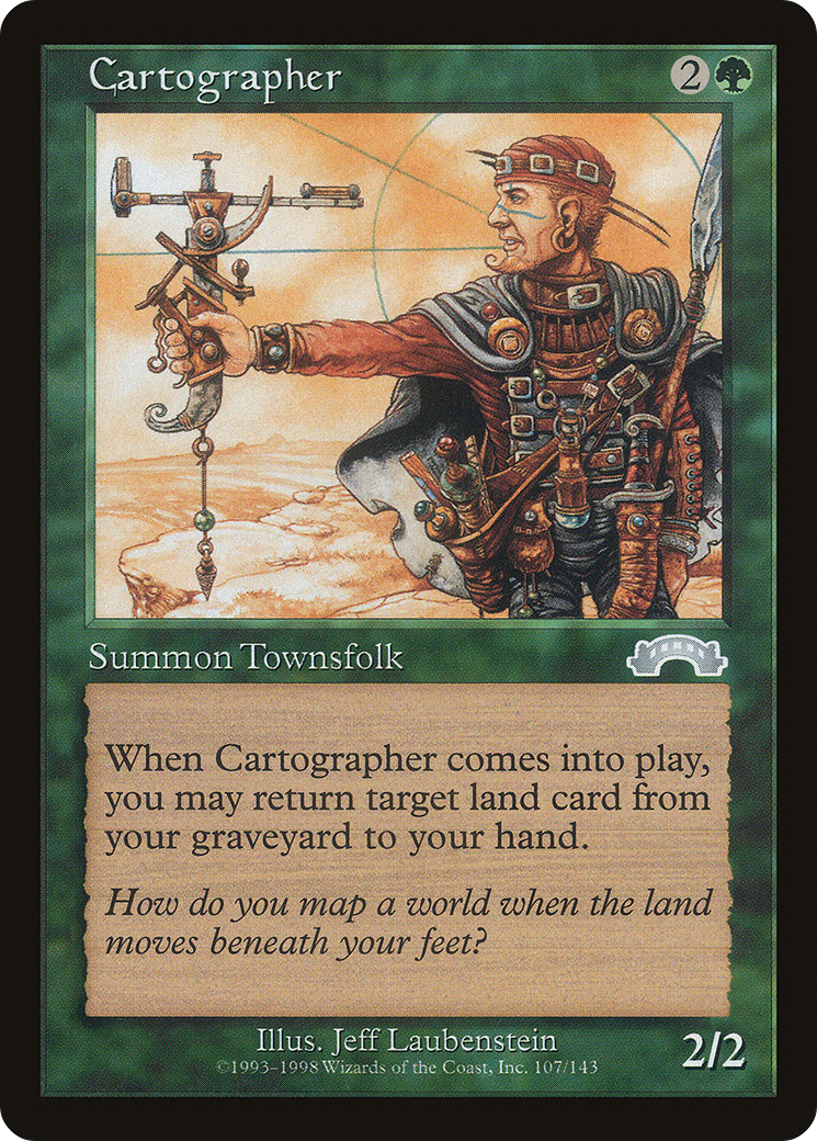 Cartographer (EXO-107) [Exodus] MTG Single Wizards of the Coast