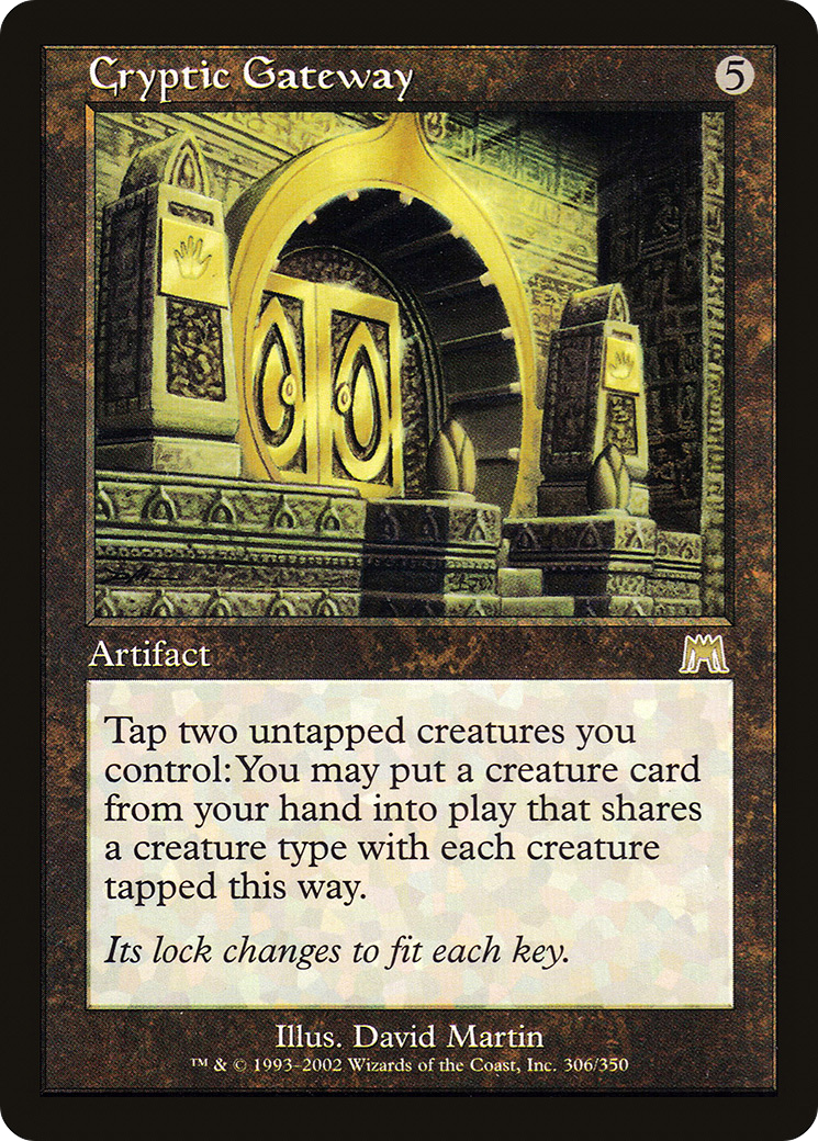 Cryptic Gateway (ONS-306) [Onslaught] MTG Single Wizards of the Coast