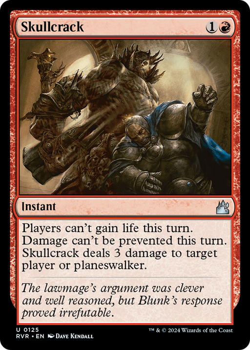 Skullcrack (RVR-125) [Ravnica Remastered] Foil MTG Single Wizards of the Coast