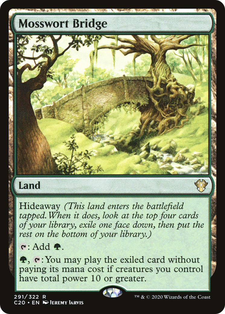 Mosswort Bridge (C20-291) [Commander 2020] MTG Single Wizards of the Coast