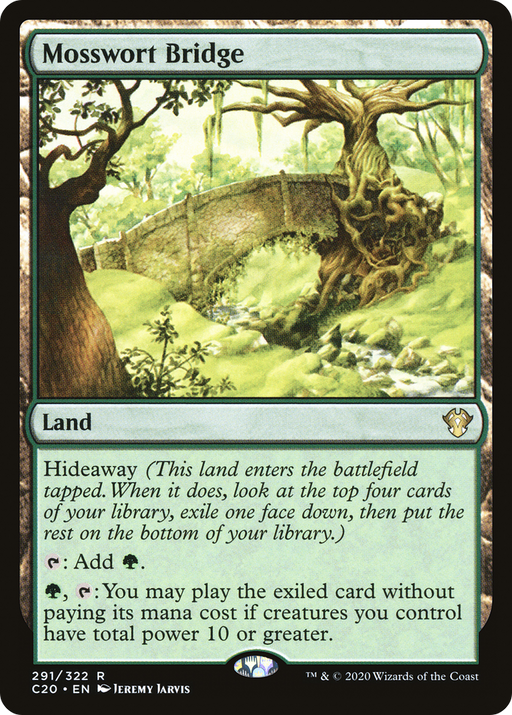 Mosswort Bridge (C20-291) [Commander 2020] MTG Single Wizards of the Coast