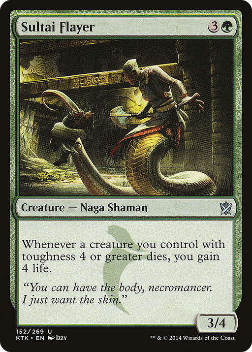 Sultai Flayer (KTK-152) [Khans of Tarkir] MTG Single Wizards of the Coast