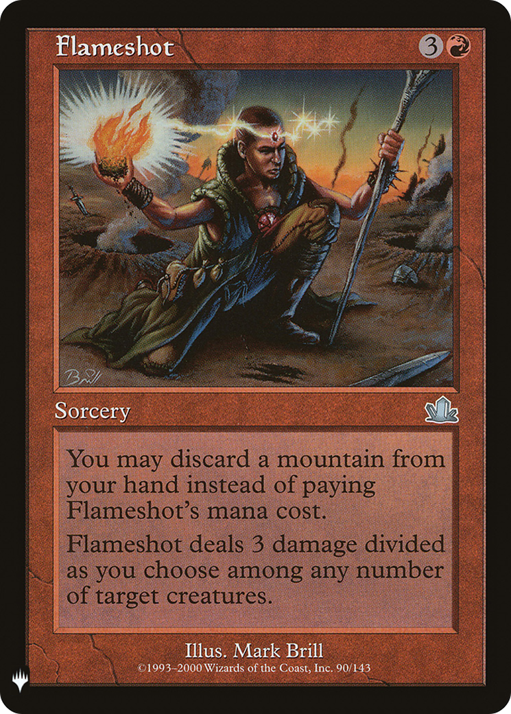 Flameshot (LIST-PCY-90) [Mystery Booster] The List MTG Single Wizards of the Coast