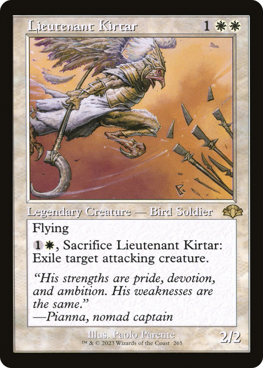 Lieutenant Kirtar (DMR-265) [Dominaria Remastered] MTG Single Wizards of the Coast