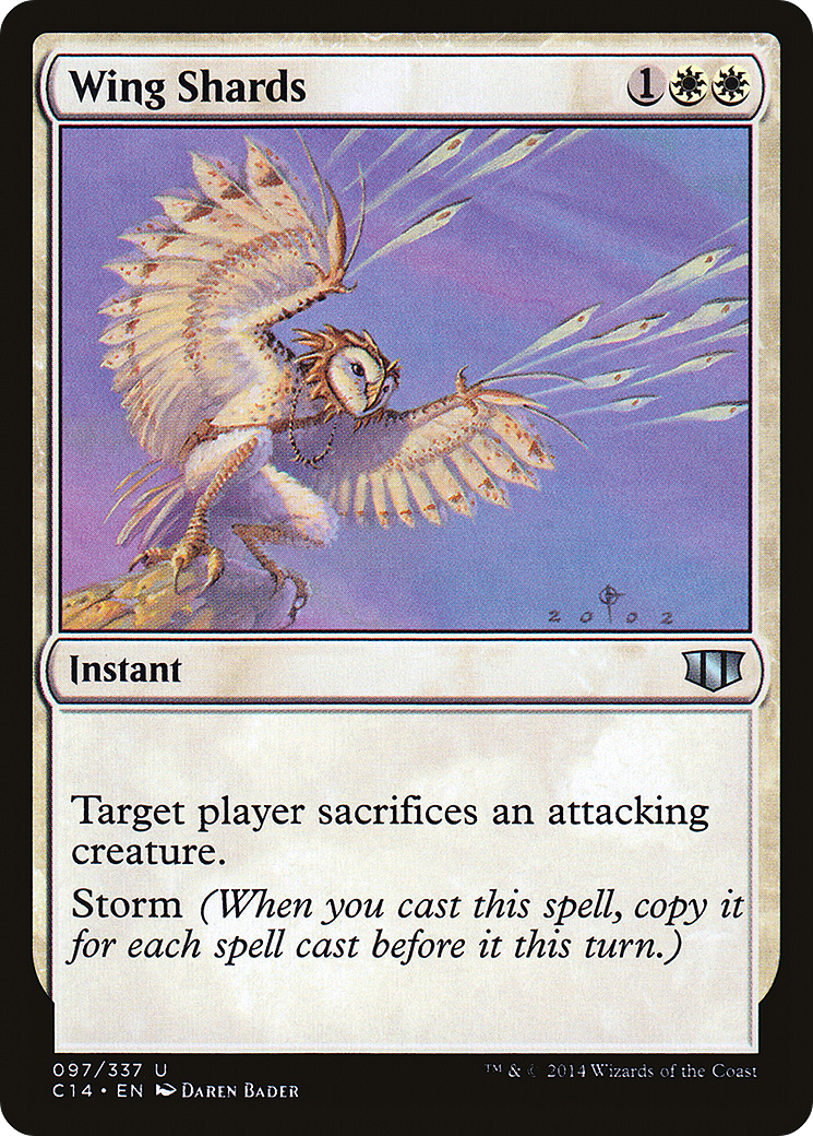 Wing Shards (C14-097) [Commander 2014] MTG Single Wizards of the Coast