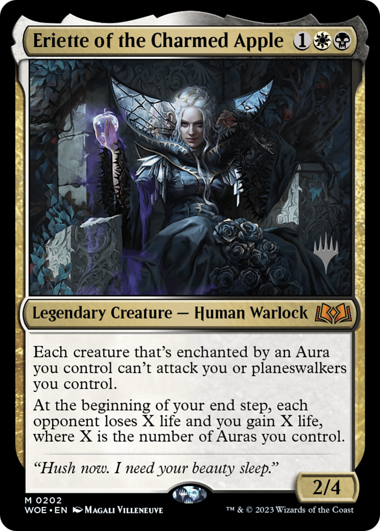 Eriette of the Charmed Apple (PPWOE-202) [Wilds of Eldraine Promos] Foil MTG Single Wizards of the Coast