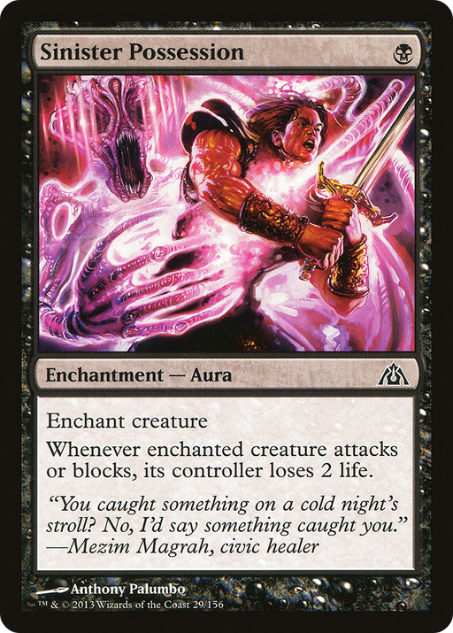 Sinister Possession (DGM-029) [Dragon's Maze] Foil MTG Single Wizards of the Coast