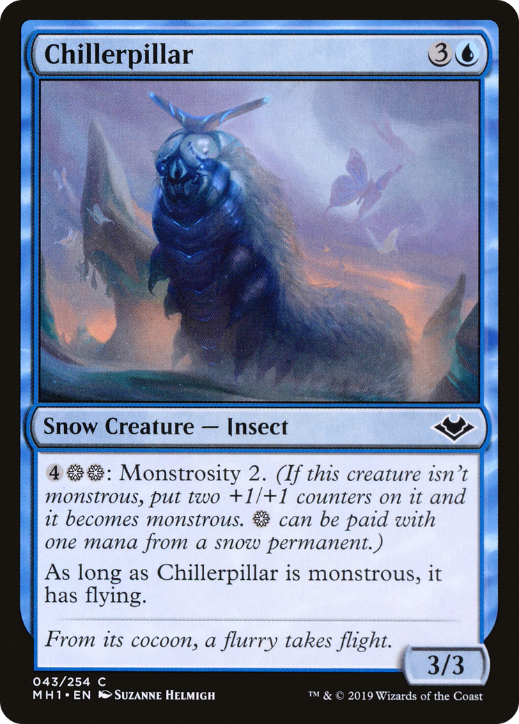 Chillerpillar (MH1-043) [Modern Horizons] MTG Single Wizards of the Coast