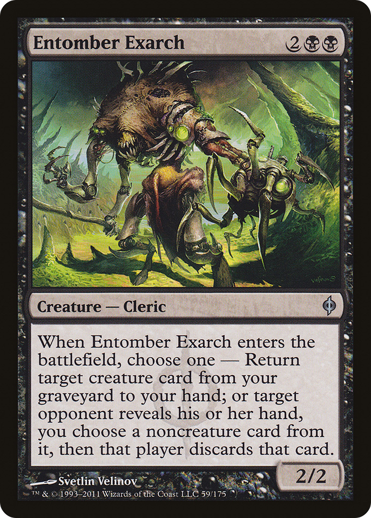 Entomber Exarch (NPH-059) [New Phyrexia] MTG Single Wizards of the Coast