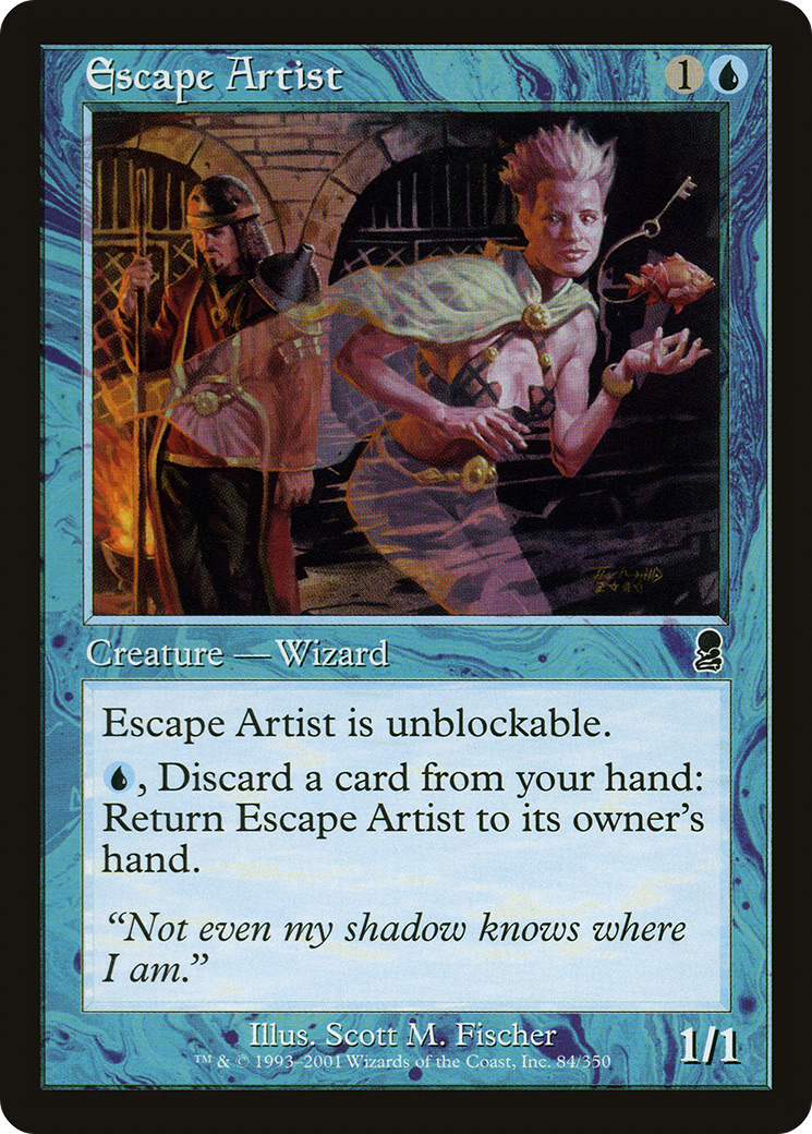 Escape Artist (ODY-084) [Odyssey] MTG Single Wizards of the Coast