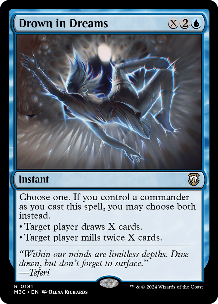 Drown in Dreams (M3C-181) [Modern Horizons 3 Commander] MTG Single Wizards of the Coast
