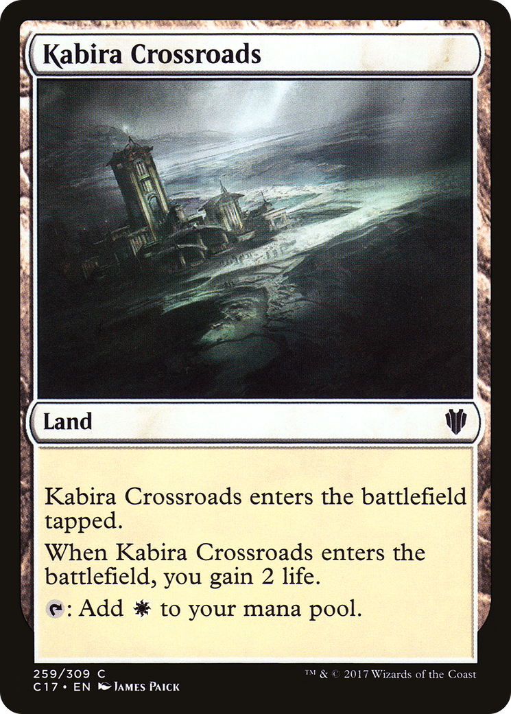 Kabira Crossroads (C17-259) [Commander 2017] MTG Single Wizards of the Coast