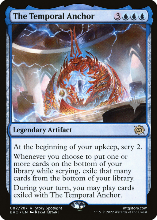 The Temporal Anchor (PPBRO-82P) [The Brothers' War Promos] Foil MTG Single Wizards of the Coast