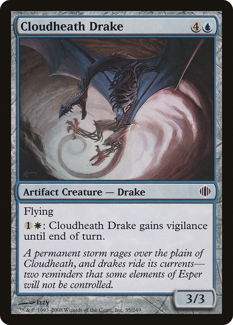 Cloudheath Drake (ALA-035) [Shards of Alara] Foil MTG Single Wizards of the Coast