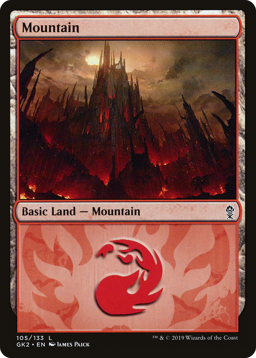 Mountain (105) (GK2-105) [Misc] RNA Guild Kit MTG Single Wizards of the Coast