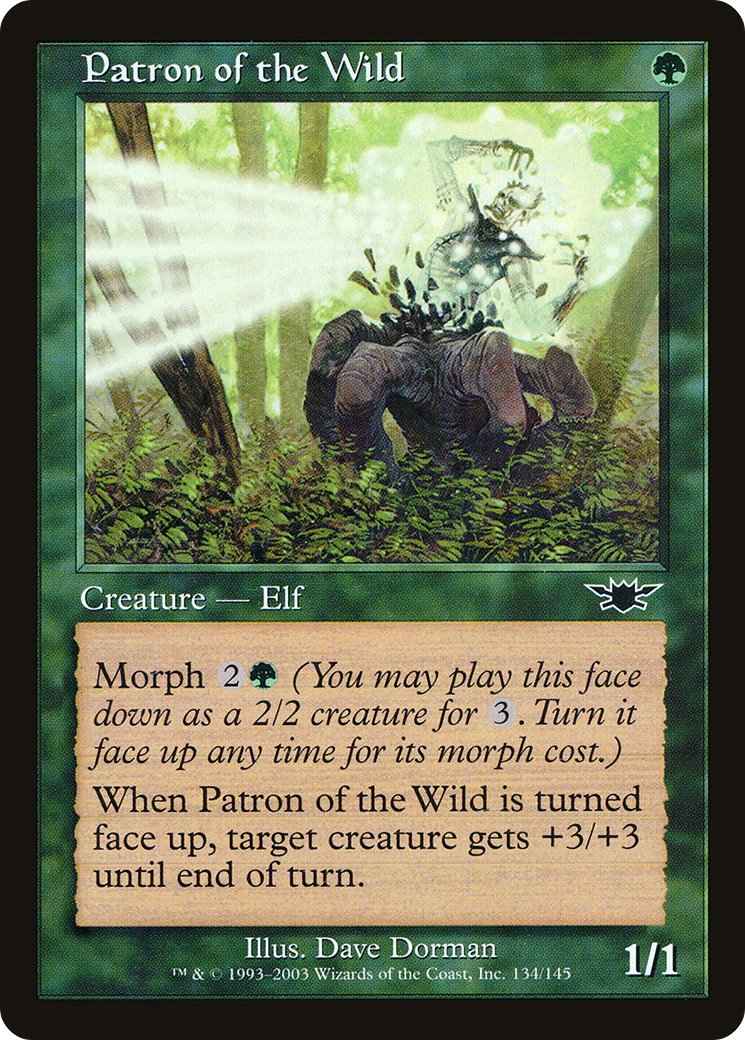 Patron of the Wild (LGN-134) [Legions] Foil MTG Single Wizards of the Coast