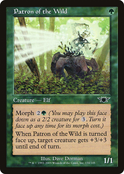 Patron of the Wild (LGN-134) [Legions] MTG Single Wizards of the Coast