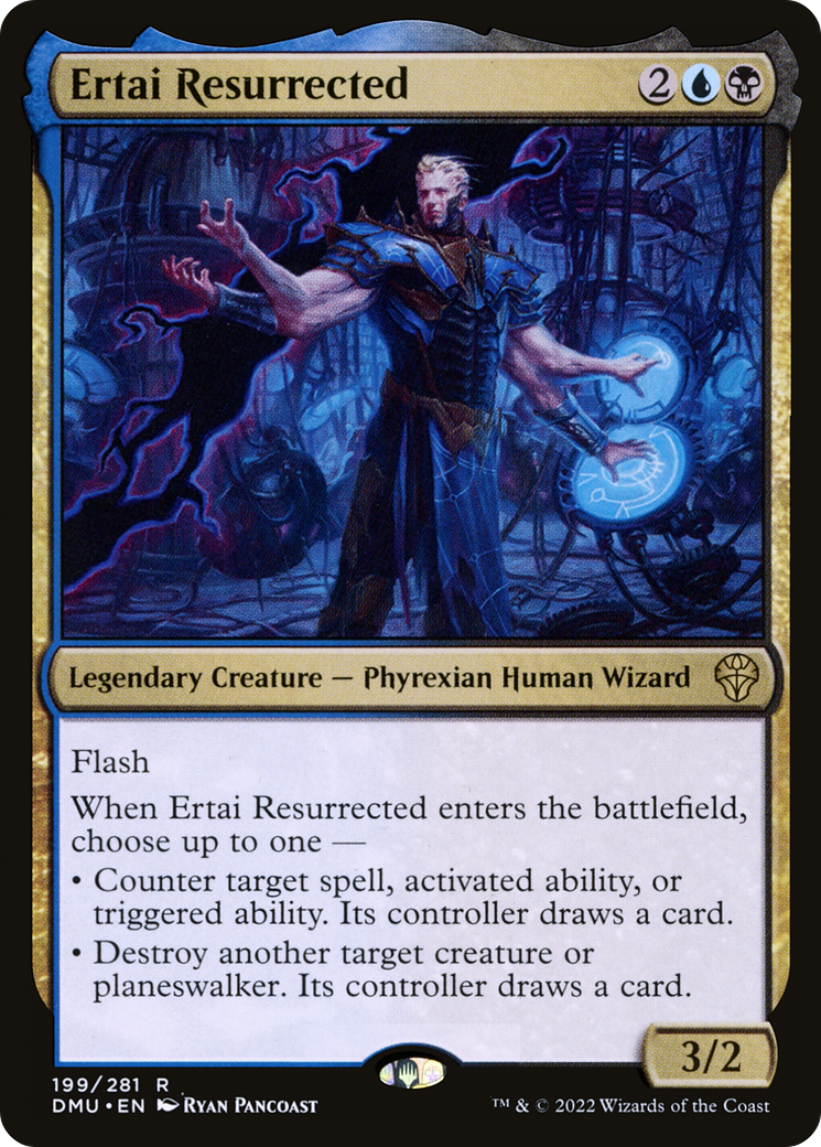 Ertai Resurrected (DMU-199) [Dominaria United] Foil MTG Single Wizards of the Coast