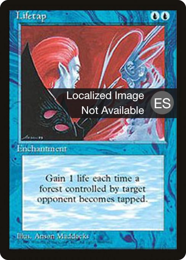 Lifetap (4BB-081) [Fourth Edition Foreign Black Border] MTG Single Wizards of the Coast