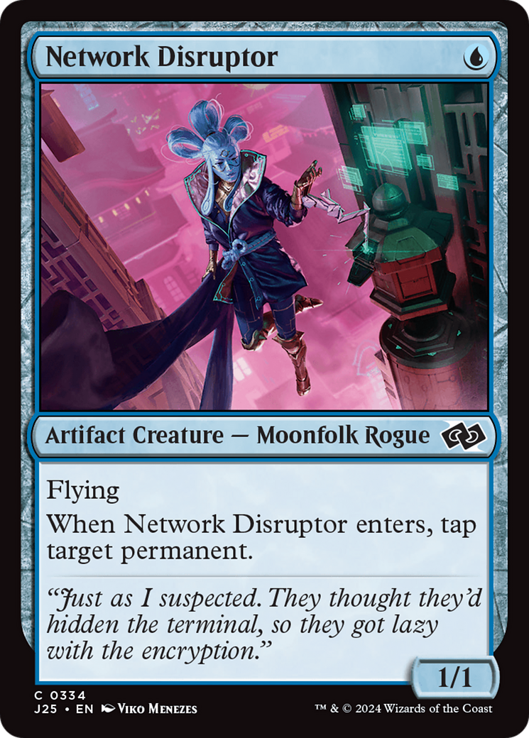 Network Disruptor (J25-334) [Foundations Jumpstart] MTG Single Wizards of the Coast
