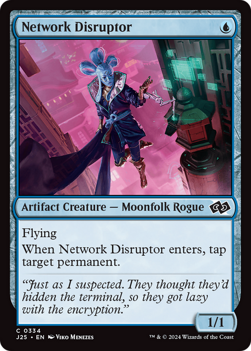 Network Disruptor (J25-334) [Foundations Jumpstart] MTG Single Wizards of the Coast