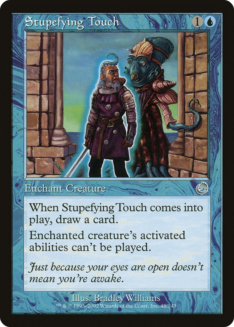 Stupefying Touch (TOR-048) [Torment] Foil MTG Single Wizards of the Coast