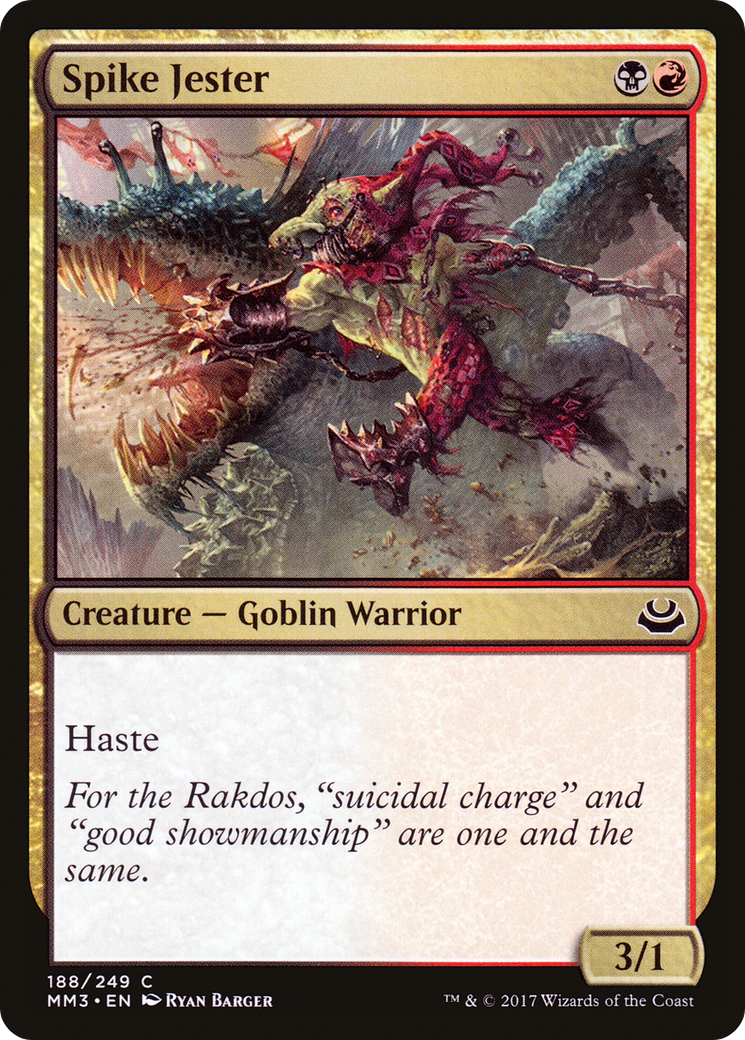Spike Jester (MM3-188) [Modern Masters 2017] Foil MTG Single Modern Masters 2017