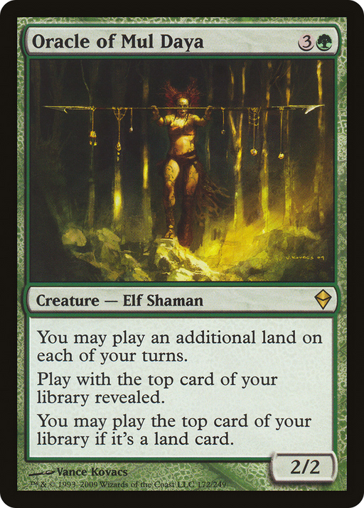 Oracle of Mul Daya (ZEN-172) [Zendikar] Foil MTG Single Wizards of the Coast