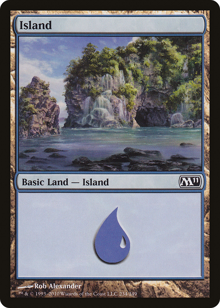 Island (234) (M11-234) [Magic 2011] MTG Single Wizards of the Coast