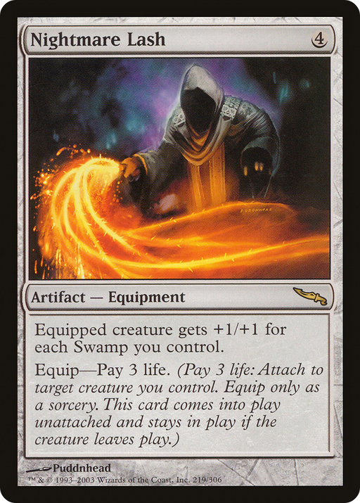 Nightmare Lash (MRD-219) [Mirrodin] Foil MTG Single Wizards of the Coast
