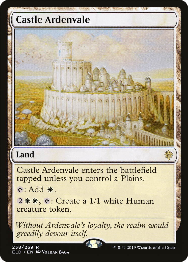 Castle Ardenvale (ELD-238) [Throne of Eldraine] MTG Single Wizards of the Coast