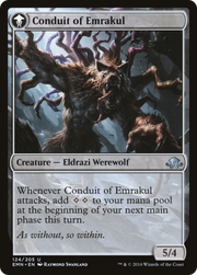 Conduit of Storms // Conduit of Emrakul (EMN-124) [Eldritch Moon] Foil MTG Single Wizards of the Coast