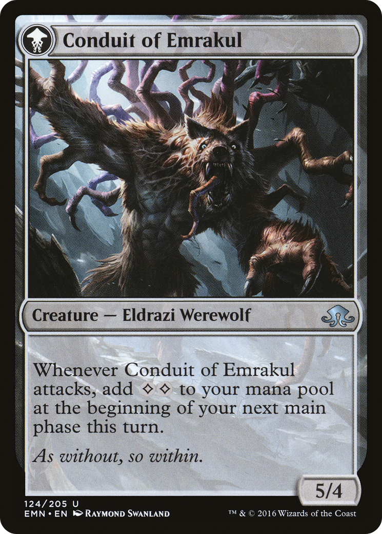 Conduit of Storms // Conduit of Emrakul (EMN-124) [Eldritch Moon] MTG Single Wizards of the Coast