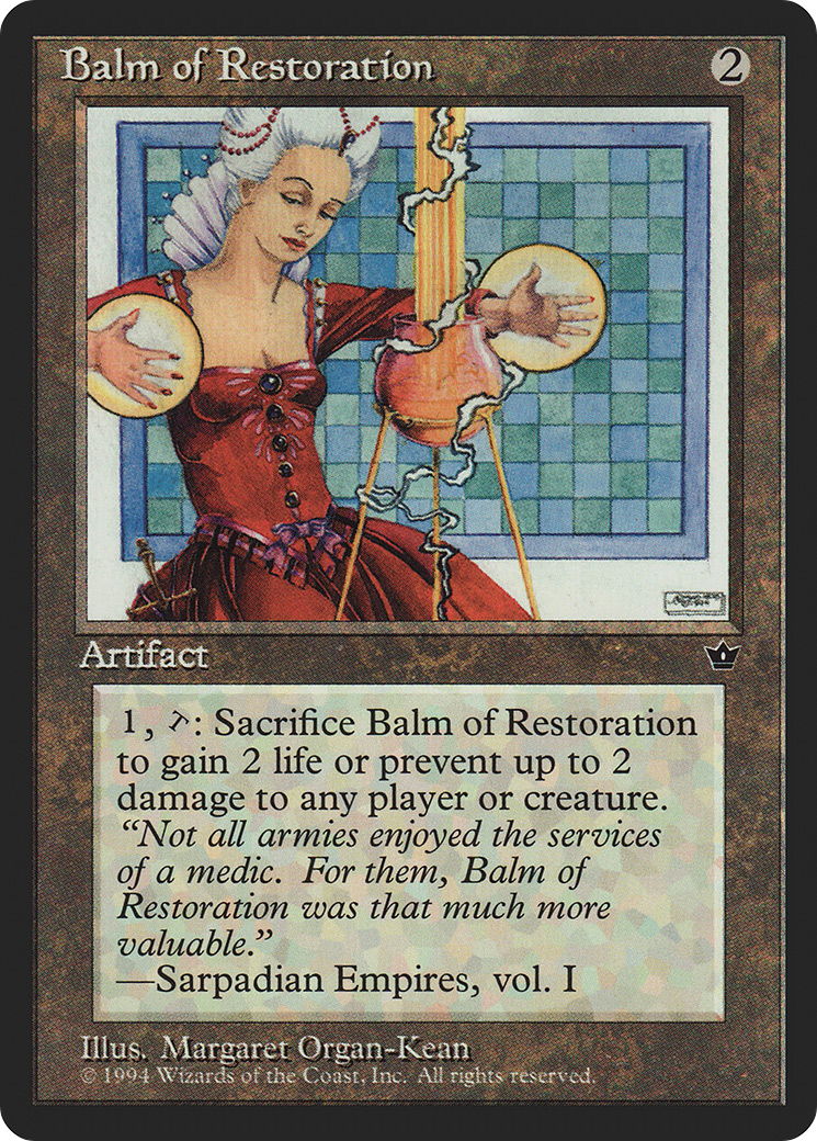 Balm of Restoration (FEM-) [Fallen Empires] MTG Single Wizards of the Coast
