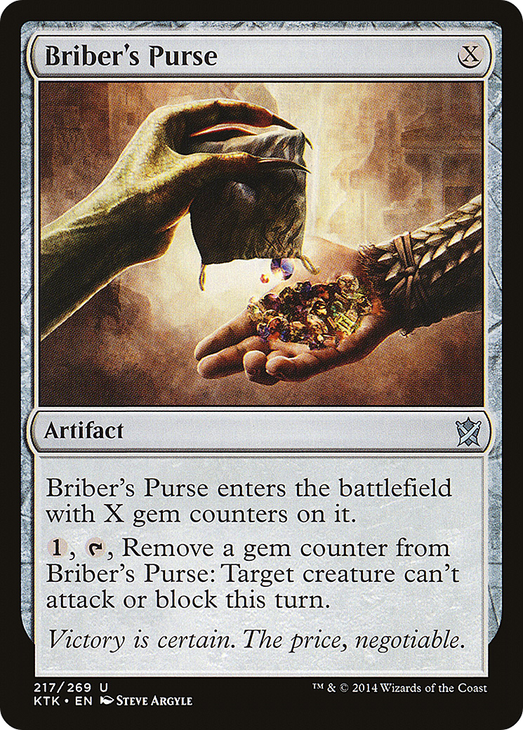 Briber's Purse (KTK-217) [Khans of Tarkir] MTG Single Wizards of the Coast