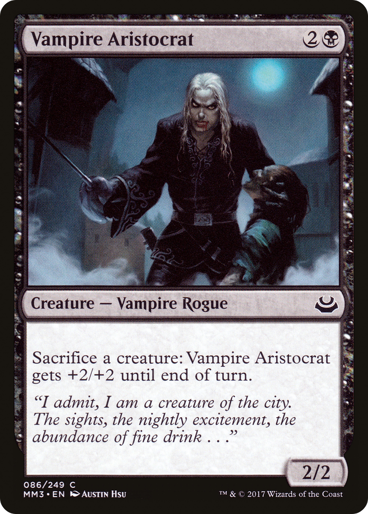Vampire Aristocrat (MM3-086) [Modern Masters 2017] Foil MTG Single Modern Masters 2017