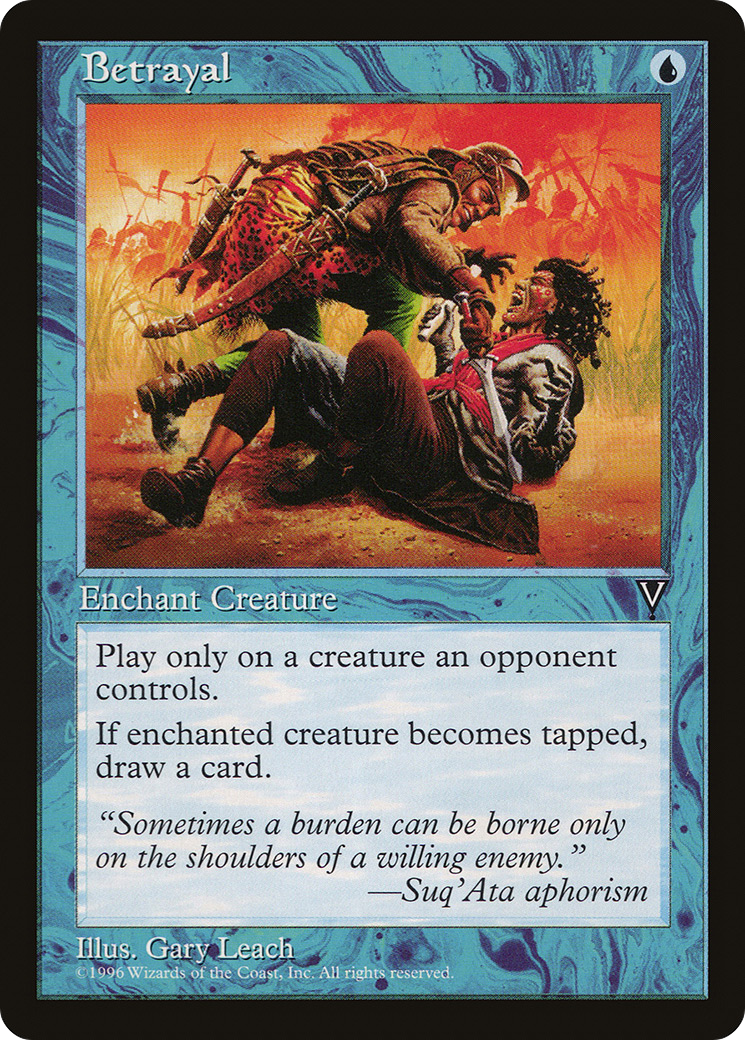Betrayal (VIS-026) [Visions] MTG Single Wizards of the Coast