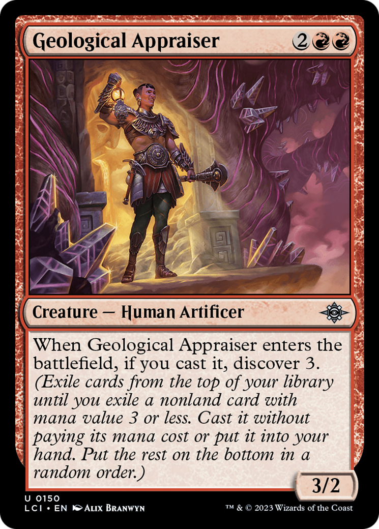 Geological Appraiser (LCI-150) [The Lost Caverns of Ixalan] MTG Single Wizards of the Coast