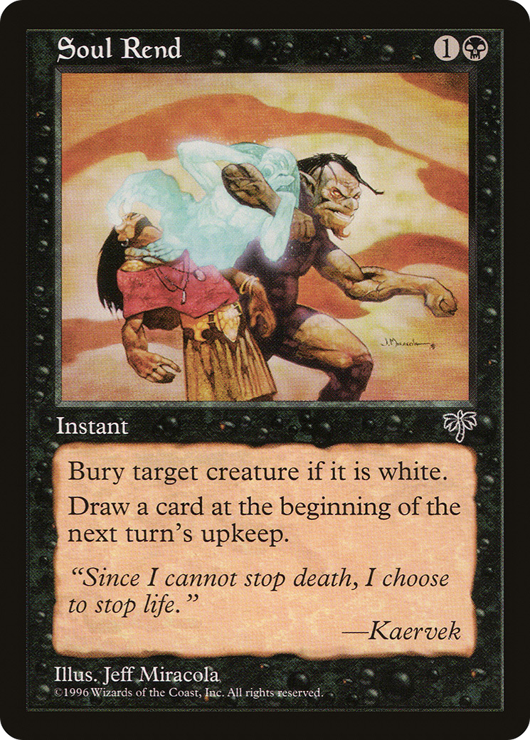 Soul Rend (MIR-) [Mirage] MTG Single Wizards of the Coast