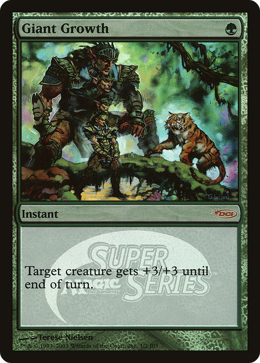 Giant Growth (JSS-008) [Misc] Junior Super Series Foil MTG Single Wizards of the Coast