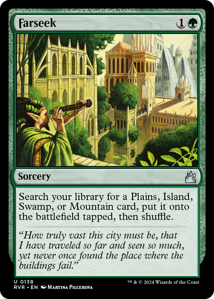 Farseek (RVR-138) [Ravnica Remastered] MTG Single Wizards of the Coast