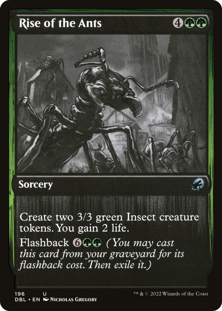 Rise of the Ants (DBL-196) [Innistrad: Double Feature] MTG Single Wizards of the Coast