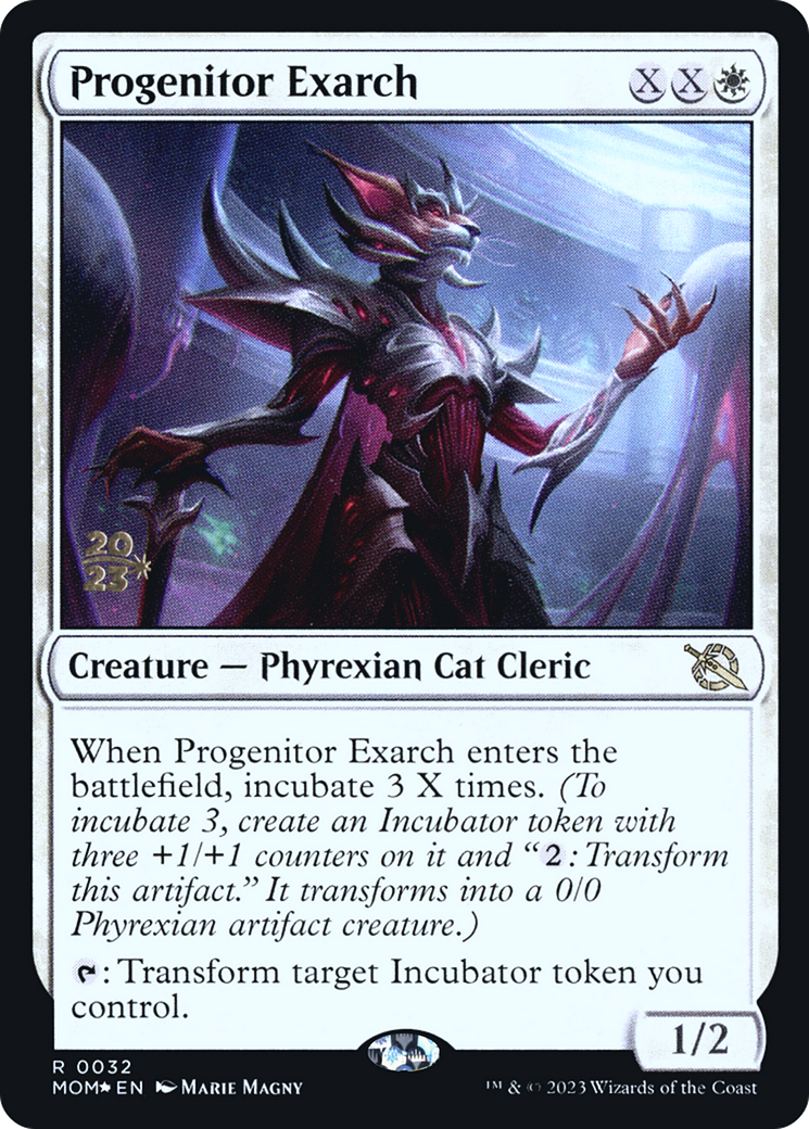 Progenitor Exarch (PRE-032) [March of the Machine Promos] Foil MTG Single Wizards of the Coast