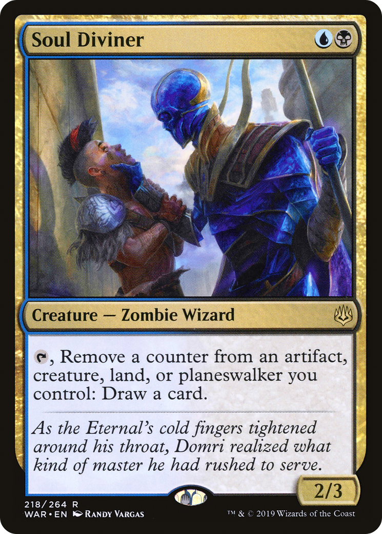 Soul Diviner (WAR-218) [War of the Spark] Foil MTG Single Wizards of the Coast