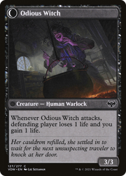 Ragged Recluse // Odious Witch (VOW-127) [Innistrad: Crimson Vow] MTG Single Wizards of the Coast
