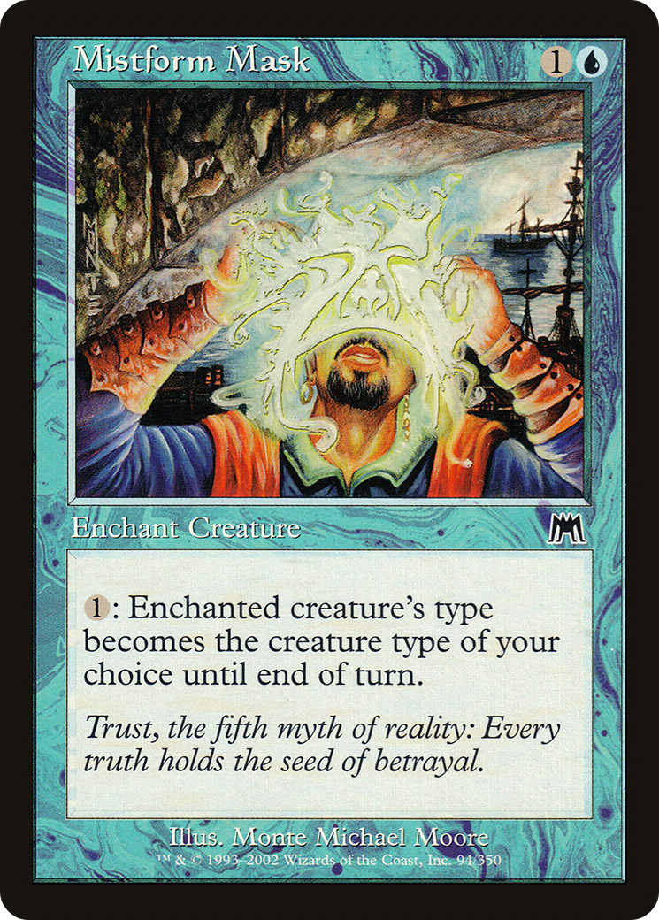 Mistform Mask (ONS-094) [Onslaught] Foil MTG Single Wizards of the Coast