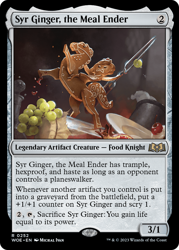 Syr Ginger, the Meal Ender [Wilds of Eldraine] MTG Single Magic: The Gathering