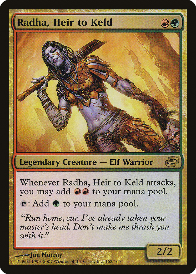 Radha, Heir to Keld (PLC-162) [Planar Chaos] MTG Single Planar Chaos