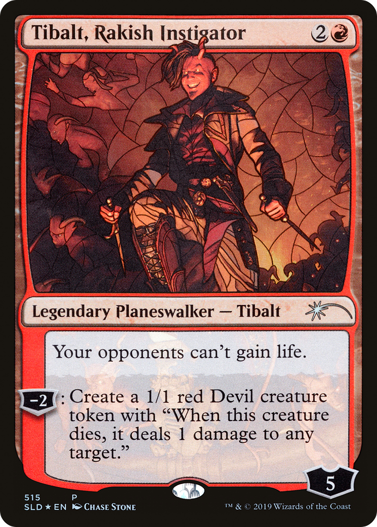 Tibalt, Rakish Instigator (SLD-515) [Secret Lair] Drop Foil MTG Single Wizards of the Coast