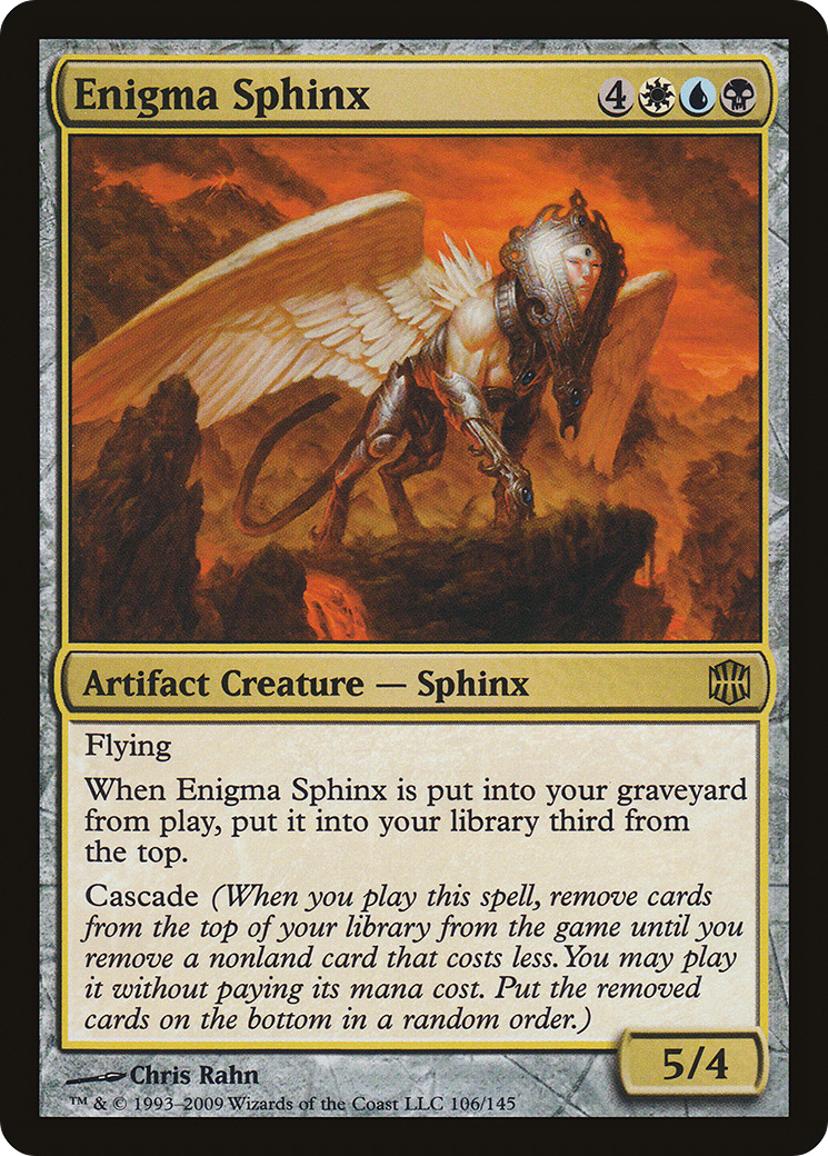 Enigma Sphinx (ARB-106) [Alara Reborn] Foil MTG Single Wizards of the Coast